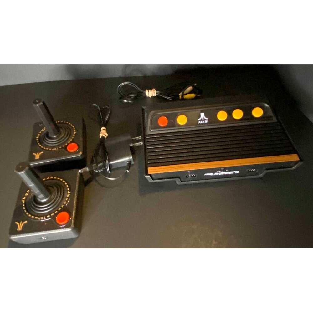 ATARI Flashback 5 Classic Game Console w 2 Wireless Controllers